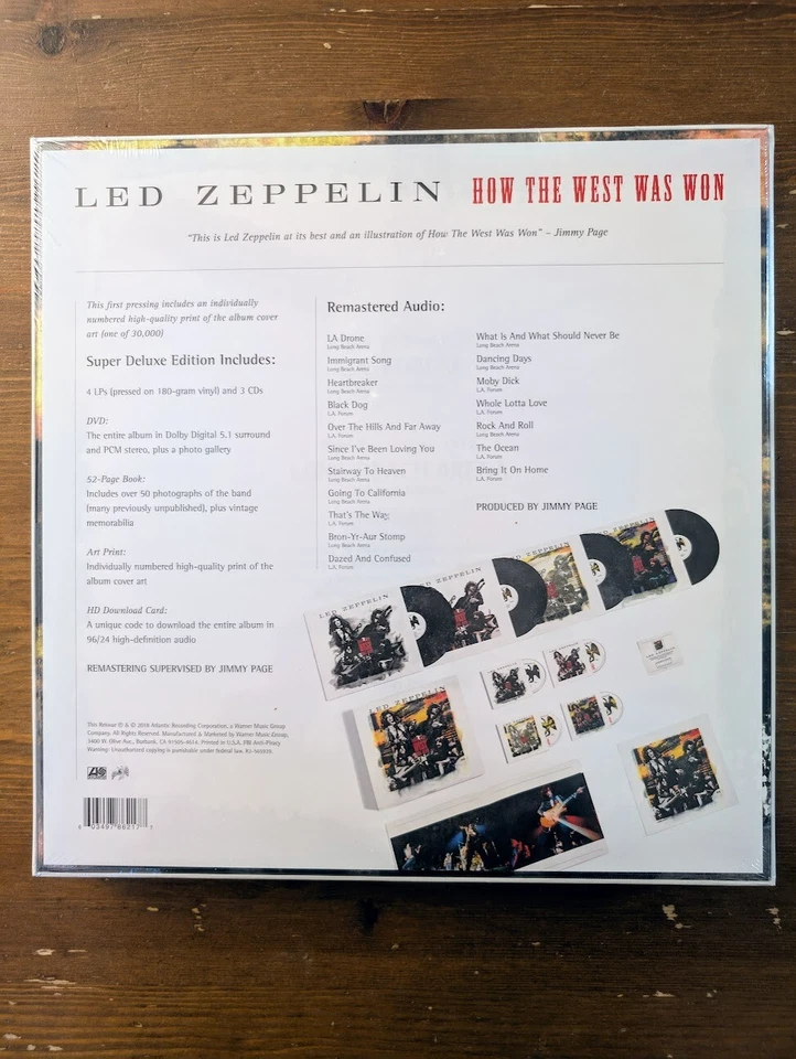 Led Zeppelin - How The West Was Won [Super Deluxe Edition] [LP] - Image 3 of 4