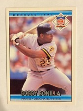 1992 Donruss #427 Bobby Bonilla Pittsburgh Pirates All Star