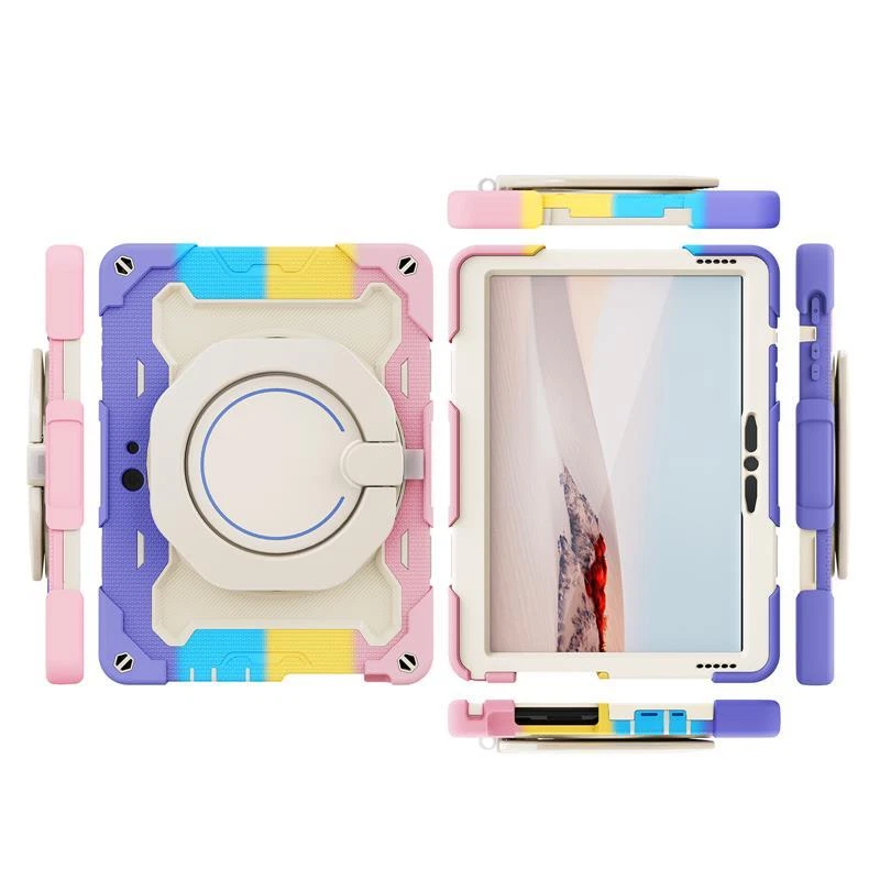 For Microsoft Surface Go Go2 Go3 Shockproof Case Armor Heavy Duty Stand Cover - Image 3 of 4