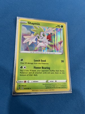 Pokémon Shaymin 15/185 Holo Sammelkarte | Vivid Voltage Serie | Sammlerkarte Im Top-Zustand