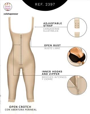 Fajas Colombianas Diane & Geordi 2393 PostSurgery Compression Girdle - Foto 4