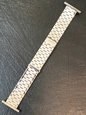 Bracelet De Montre ZRC Vintage Années 70 – Or Jaune – Neuf De Stock – 14 à 18mm