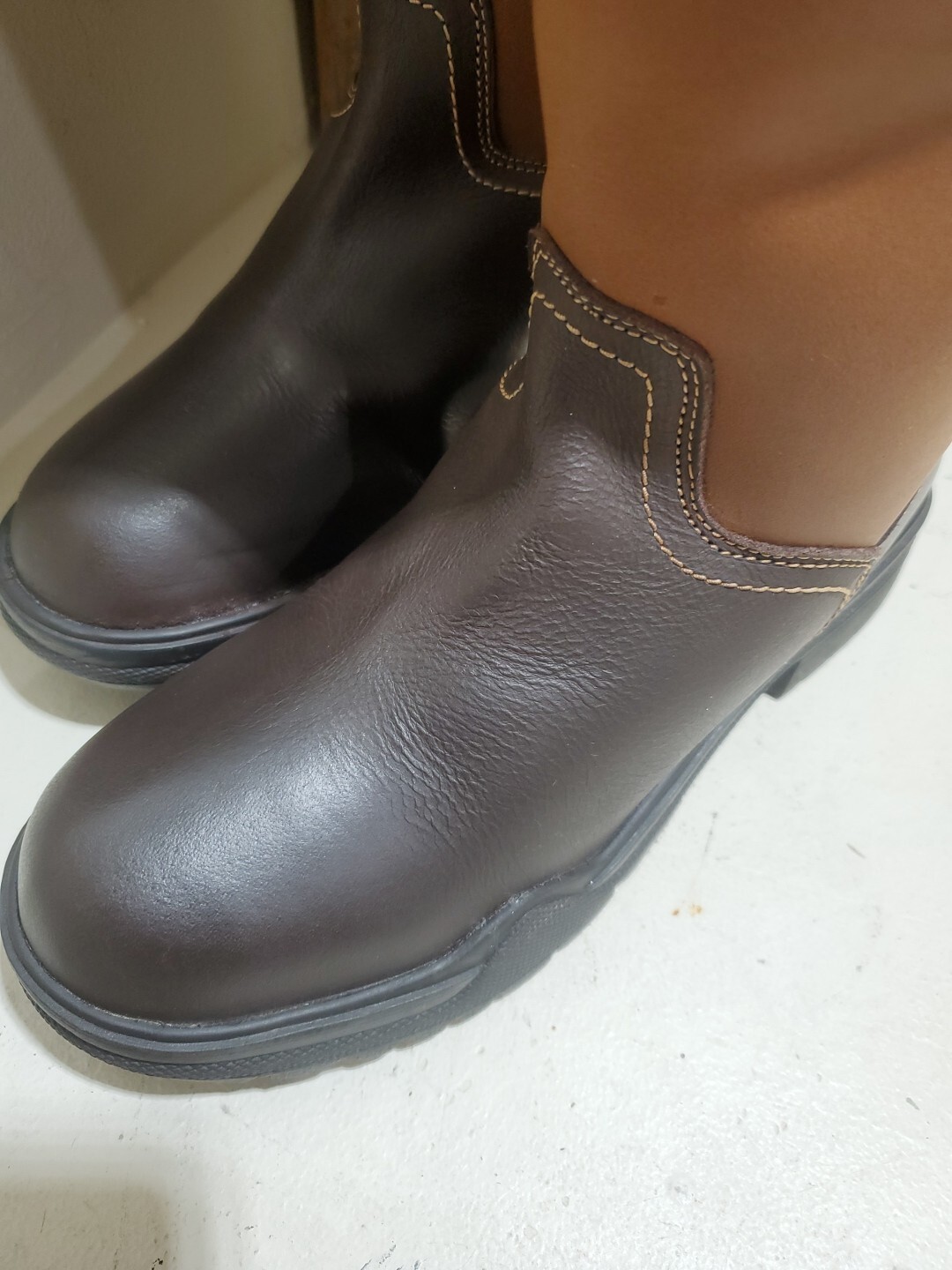 Middleburg Ladies H2O Country Boots Brown Waterproof Tall 82116-R SZ 6.5 NEW B33 image 5