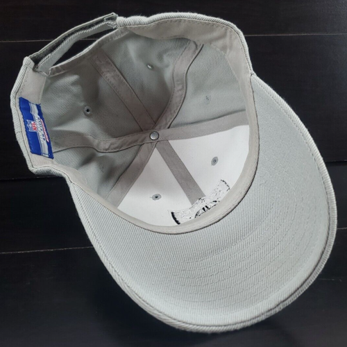 Raiders NFL Reebok On Field Hat Gray Adjustable Cap Team Apparel Vintage - Picture 6 of 9