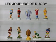 SERIE COMPLETE DE FEVES LES JOUEURS DE RUGBY MAT    2025
