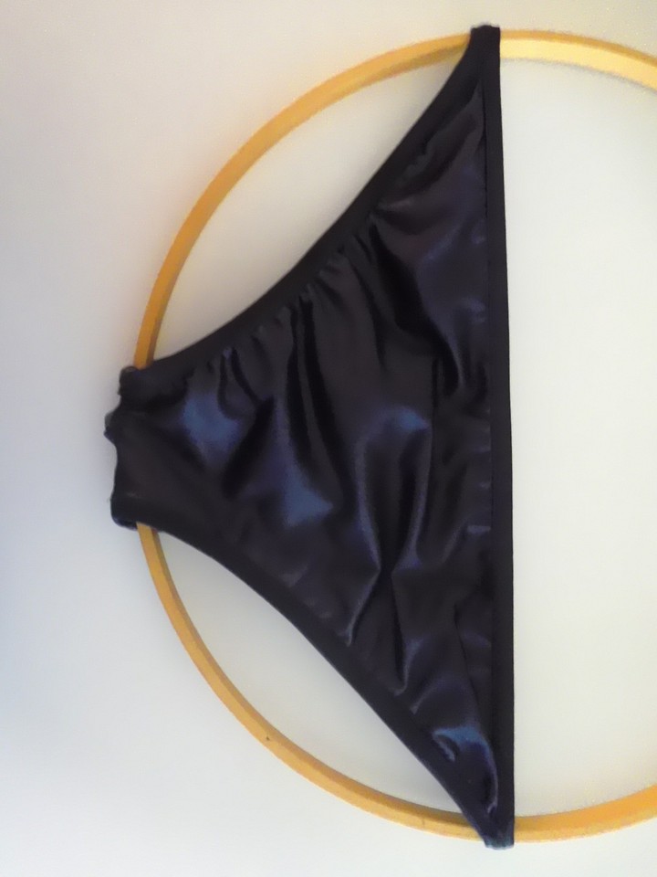 Men's String Bikini Low rise Whale Tail Brief Brazilian Made USA satin ...