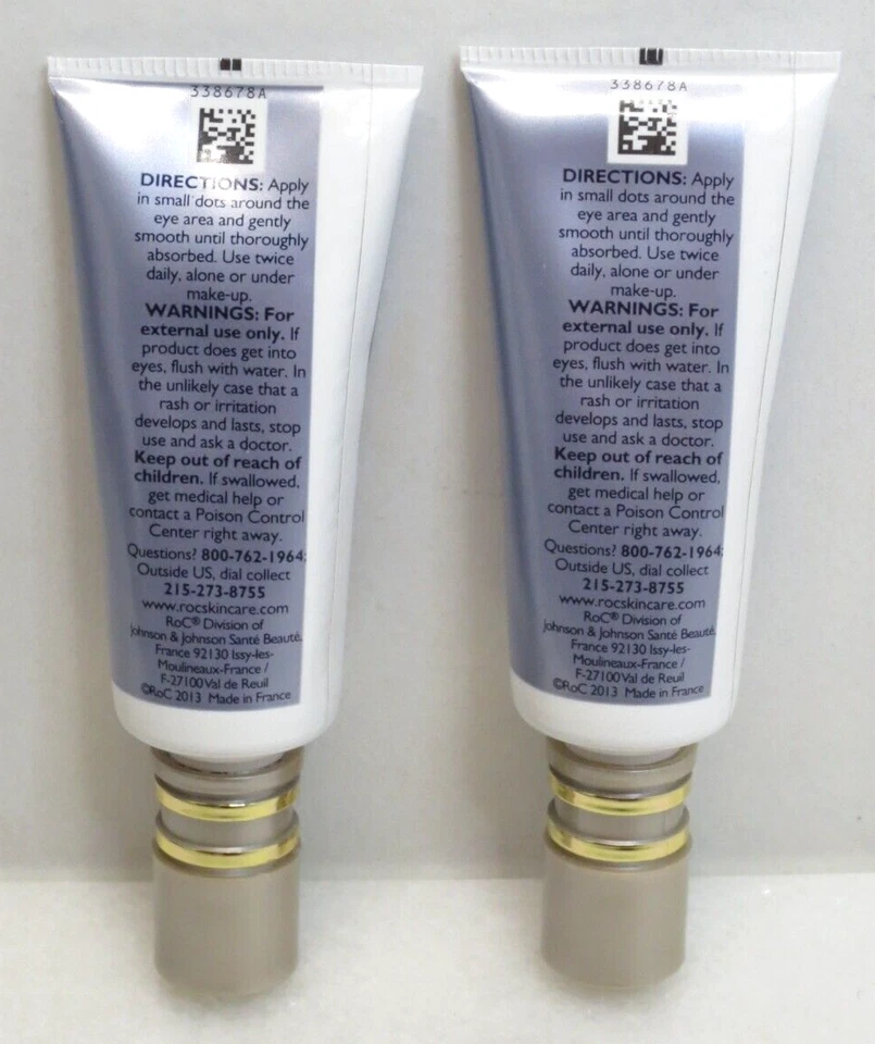 ROC MULTI CORREXION 5 IN 1 EYE CREAM HEXINOL TECHNOLOGY 0.5 OZ NWOB  SET OF 2 - Image 2 of 2