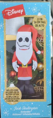 Disney Jack Skellington Inflatable 22” Nightmare Before Christmas USB *NEW** - Picture 3 of 3