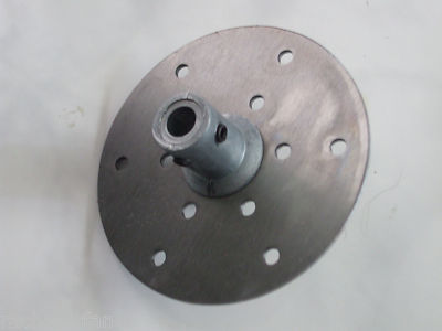 Wind Turbine/Generator 5'' STEEL CNC Hub and Adapter for .625 (5/8'') PM Gen/Alt