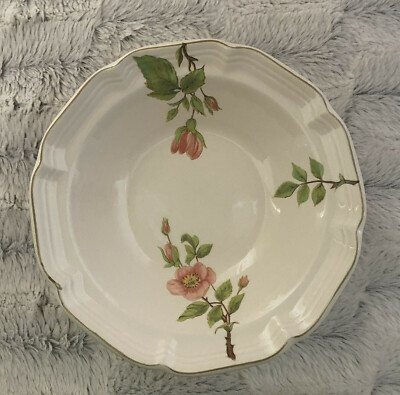 Stylecraft Pink Apple Blossom Fine Ivory Soup/Cereal/Pasta/Salad Bowl 7''x2''