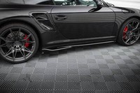 Maxton Design Seitenschweller Ansatz (Paar) Passend FüR Porsche 911 Turbo 997 Sc
