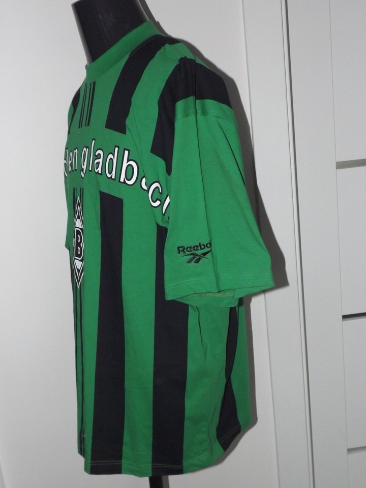 Borussia Mönchengladbach Home Fußball-Trikots 1984 - 1986. Sponsored by Erdgas