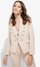 Generation Love Delilah Crepe Blazer Latte Small NWT