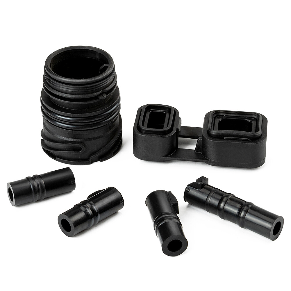 Silscvtt 6 Pcs ZF 6HP19 6HP21 Valve Body To Case Sleeve Seal Kit Mec