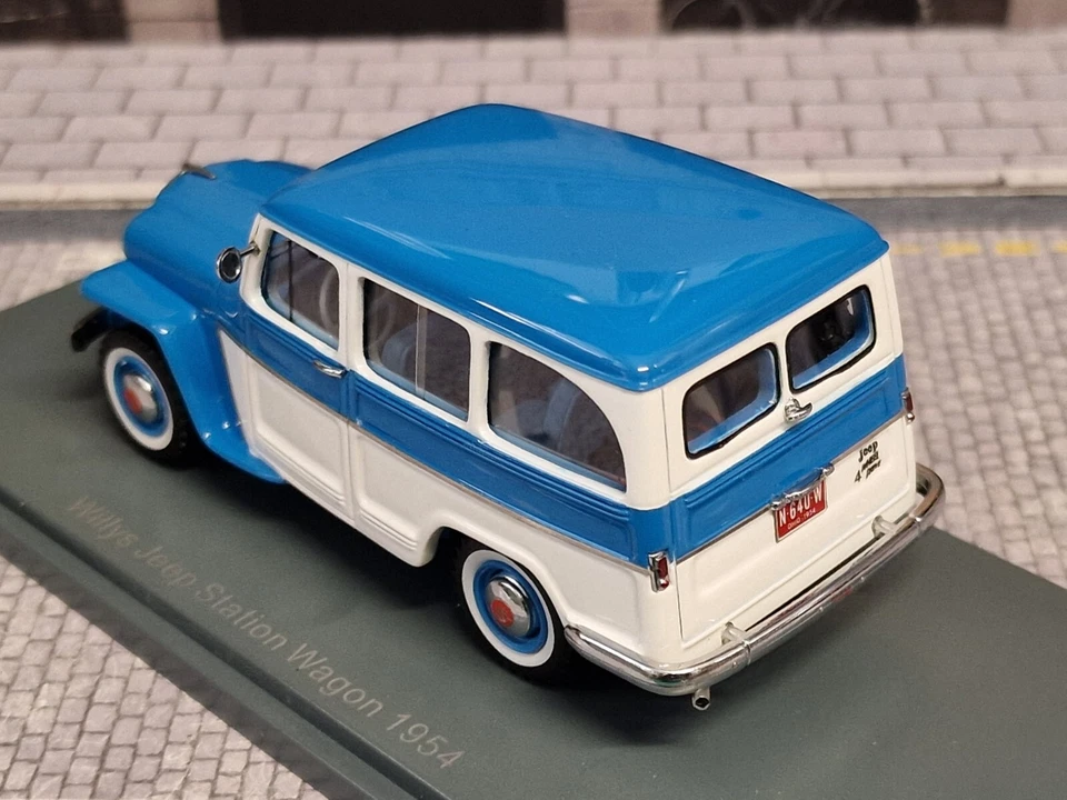 NEO SCALE MODELS 1/43 - JEEP - WILLYS STATION WAGON 1954 - Immagine 2 di 4