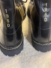 Vintage Black And Gold Adidas Muhammad Ali 1960 Size 10 Combat Boots Boxing — photo 10