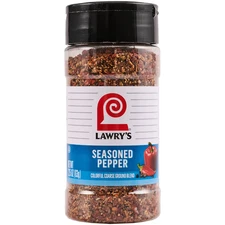 Lawry's Kosher Colorful Coarse Ground Blend Seasoned Pepper, 2.25 oz Bottle