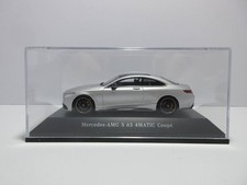 1/43 Mercedes-Benz S-Class Coupe S63 AMG COUPE Iridium Silver Magno Minicar
