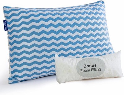 King Size Pillows - Adjustable Firm for (Pack of 1), Blue 
