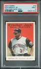 2004 Topps Cracker Jack KEN GRIFFEY Jr. Mini Card #30 Cincinnati Reds PSA 9 MINT