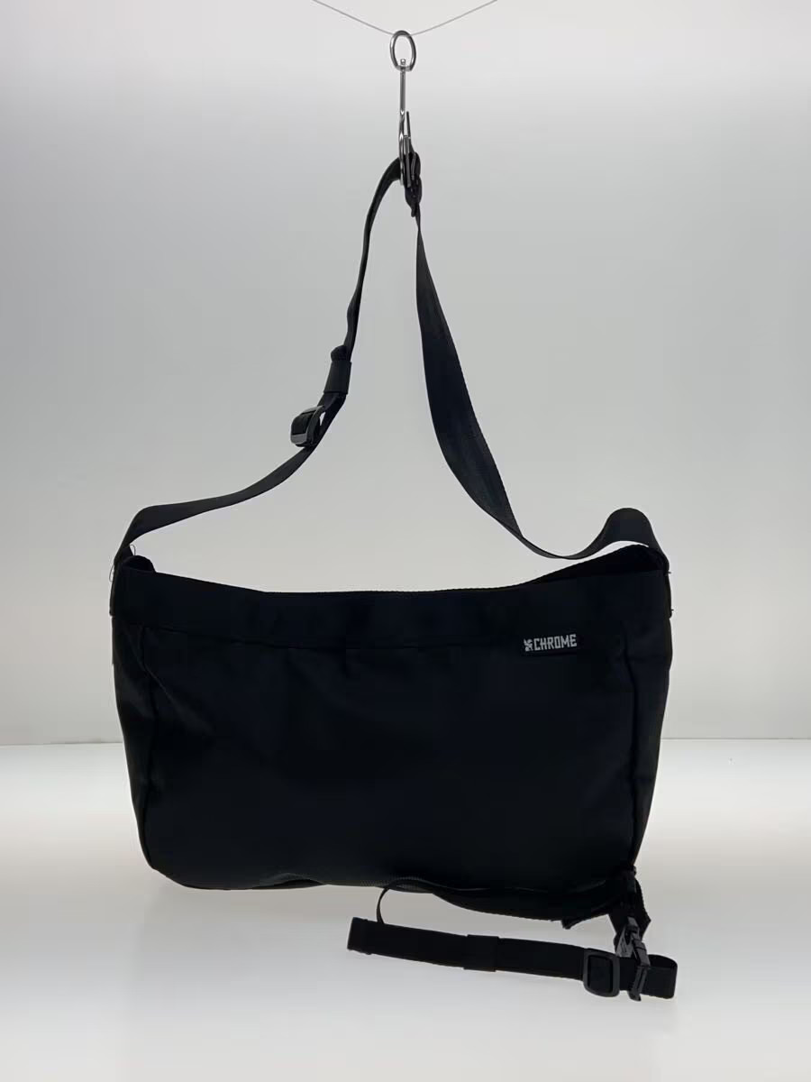 CHROME Shoulder Bag Polyester Black Solid Color - image 3