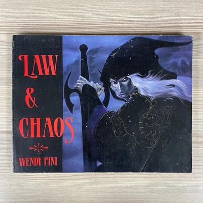 LAW & CHAOS STORMBRINGER ANIMATED FLM PROJECT WENDY PINI FANTASY RPG ART BOOK