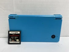Nintendo DSi Console Blue No Charger | English Tested Works With Metroid Game