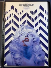 Twin Peaks Fire Walk with Me AP (Blue Rose) Robert Sammelin Mondo Screen print