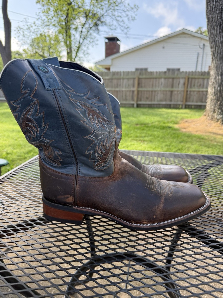 Laredo Brown, leather cowboy boots size 13 D Laredo Men main image 4