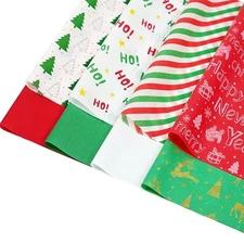 120 Sheets Christmas Tissue Paper for Gift Bags, 20" x 14" Red Green White 