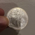 1998 Uncirculated American Silver Eagle 1 Oz .999 Fine Silver