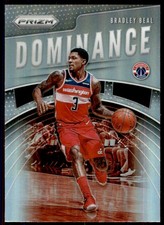 2019-20 Panini Prizm Dominance Silver Bradley Beal Washington Wizards #5