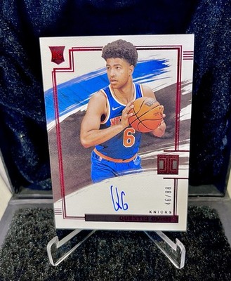 2021-22 Impeccable Rookie Autographs Quentin Grimes #RA-QUE Asia /88 (AU, RC)