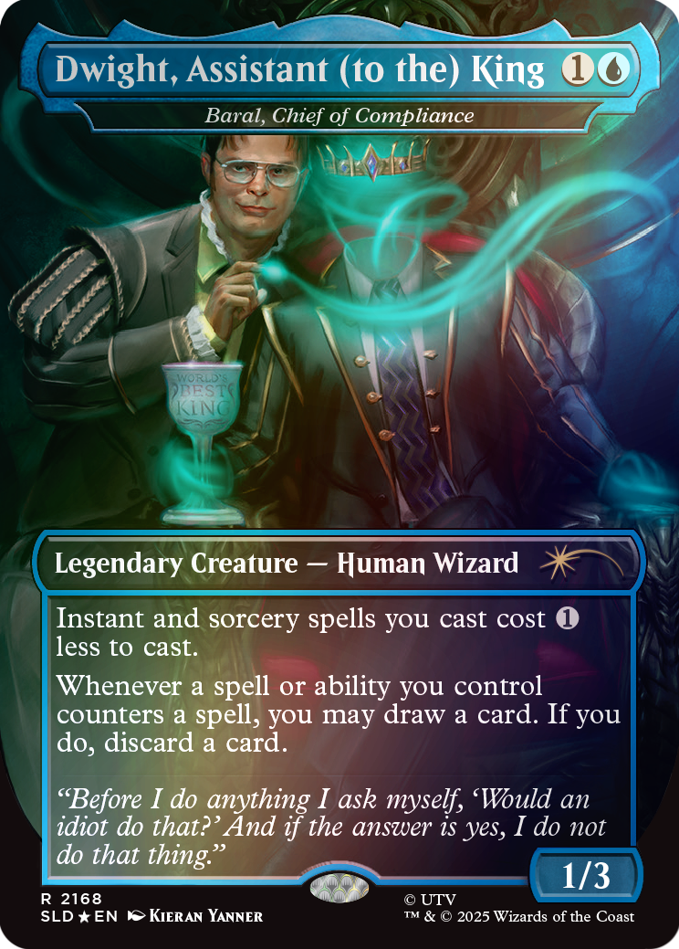 Secret Lair x The Office: Dwight's Destiny FOIL | SLD | MTG | eBay