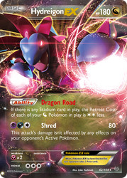 Hydreigon EX 62/108 Roaring Skies Holo Ultra Rare