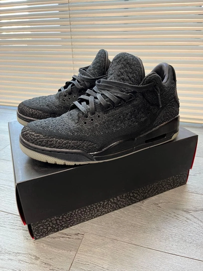 Jordan 3 Retro Flyknit Black 2018 for Sale | Authenticity