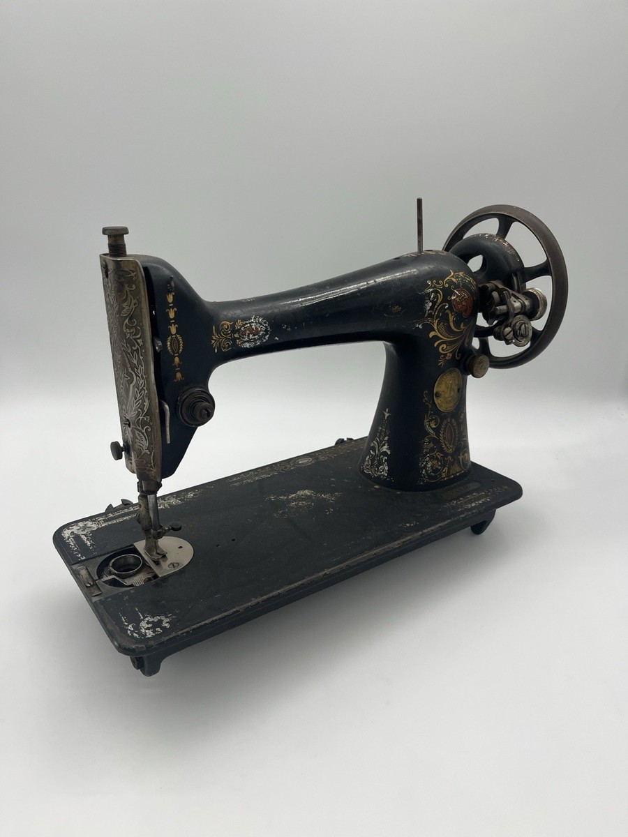 Antique 1910 Singer Model 66 Sewing Machine G344254 Ornate Decals