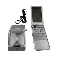 Vtg Sony Clie PDA Personal Entertainment Organizer For Parts Or Repair Cradle