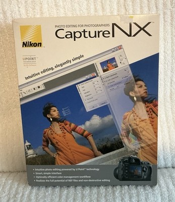 Nikon Capture NX  Photo Editing Software Full Retail Box - NEW/SEALED