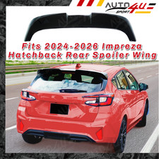 Fits 2024-2026 Subaru Impreza Hatchback Rear Trunk Lip Spoiler Wing Roof Spoiler