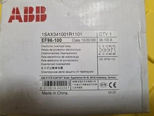 ABB EF 96-100 * Electronic Overload Relay * Class 10/20/30E * 36 -100 Amps