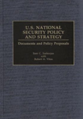 #ad #ad U. S. National Security Policy and Strategy : Documents and Polic $72.93