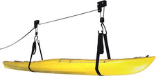 Kayak Hoist - Overhead Pulley System for Kayak, Canoe, Bike, or Ladder Storage