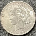 1923-P PEACE Silver Dollar PHILADELPHIA Circulated SEE PHOTOS FOR CONDITION No.2