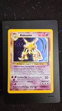 Alakazam 1/130 Pokemon TCG Base Set 2 Vintage Holo Rare WOTC SWIRL on eBay