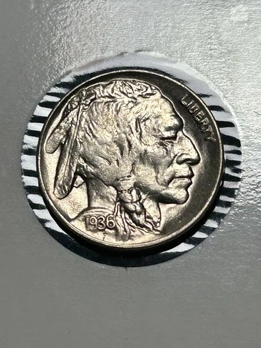 1936-D Buffalo Nickel — photo from another recent sale