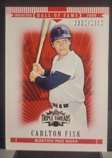 2007 Topps Triple Threads #50 Carlton Fisk /1350 - NM-MT Boston Red Sox R1C:157