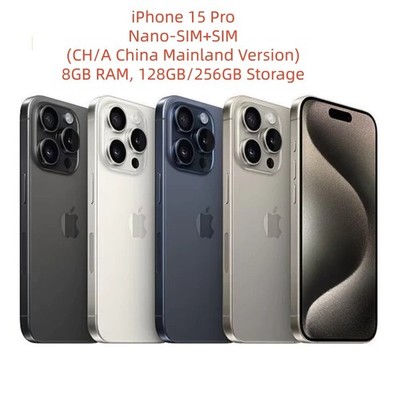 Apple iPhone 15 Pro Dual Physical SIM Factory Unlocked (China Mainland Version)