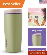 SmoothSip 20 oz Insulated Stainless Steel Coffee Tumbler - Eco-Friendly Design