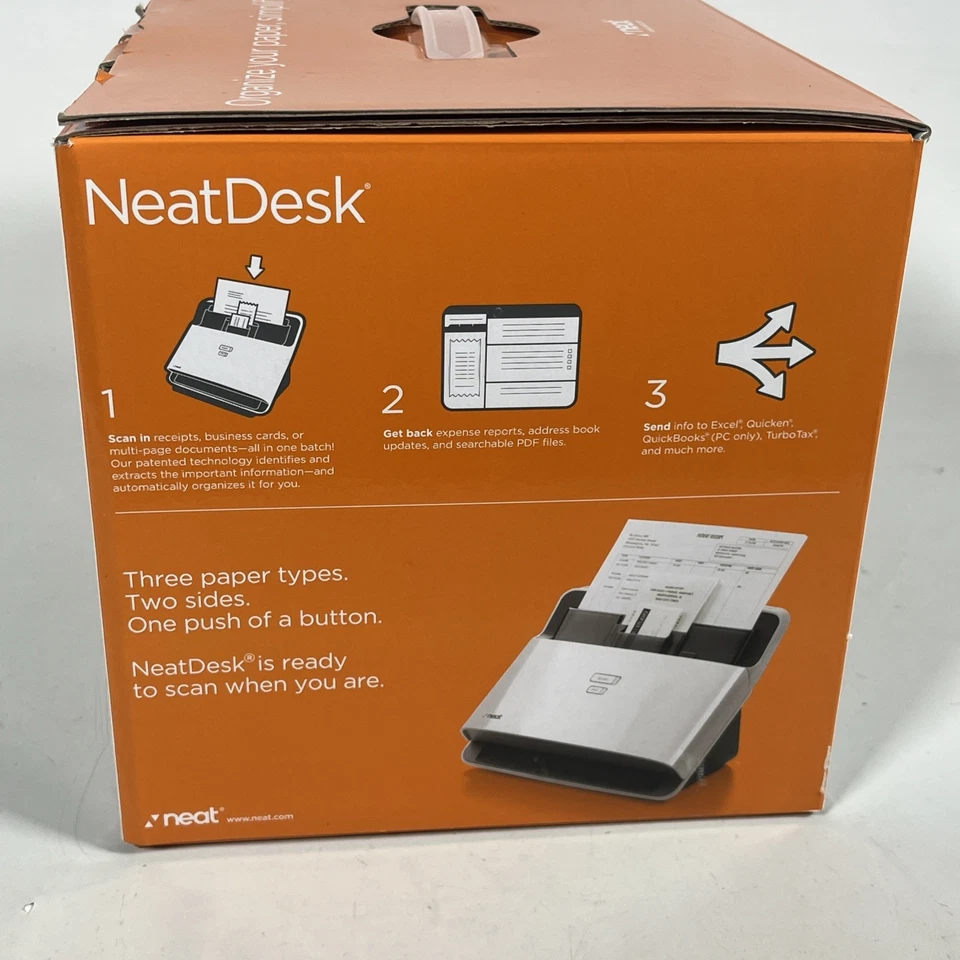 NEW NeatDesk ND-1000 Desktop Scanner Digital Document Filing System MAC WINDOWS - Image 4 of 4